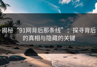 揭秘“91网背后那条线”：探寻背后的真相与隐藏的关键