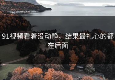 91视频看着没动静，结果最扎心的都在后面